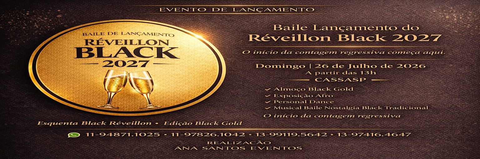 almoço gold black